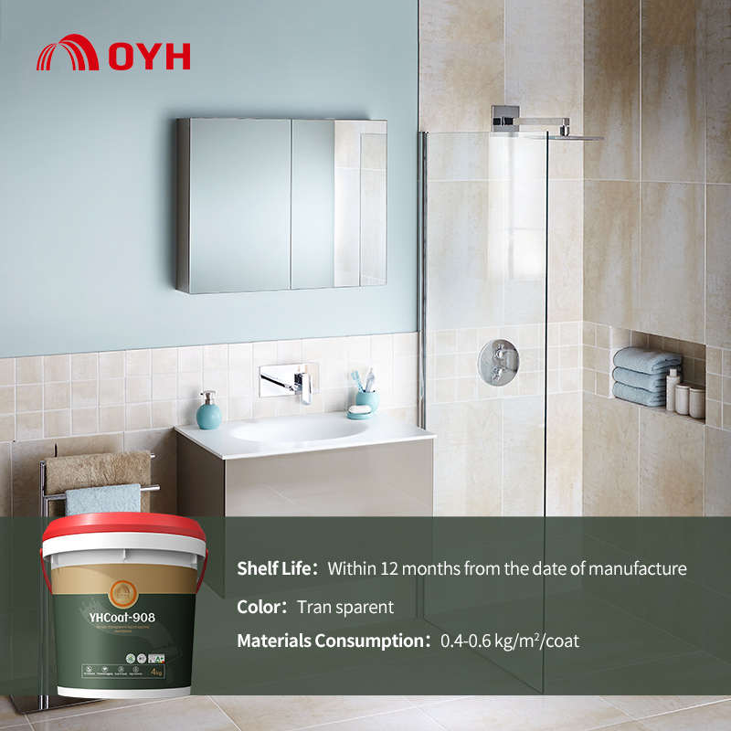 YHCoat-908 Lớp phủ dạng lỏng trong suốt acrylic - Ảnh 2