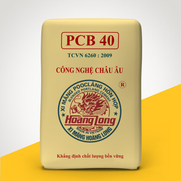 Xi măng Hoàng Long Pooclăng hỗn hợp rời PCB 40