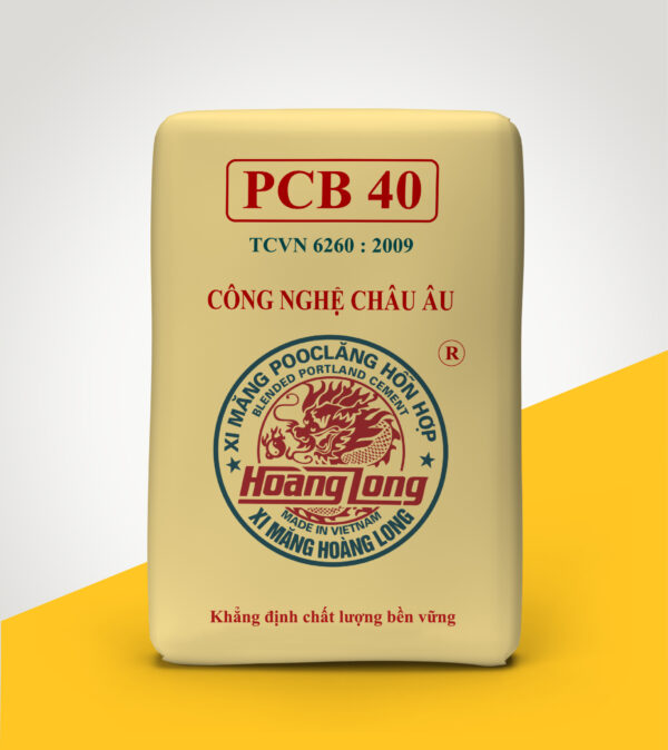 Xi măng Hoàng Long Pooclăng hỗn hợp rời PCB 40