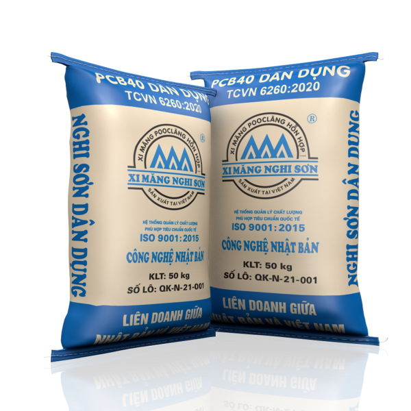 Xi măng bao PCB40 Dân Dụng Nghi Sơn