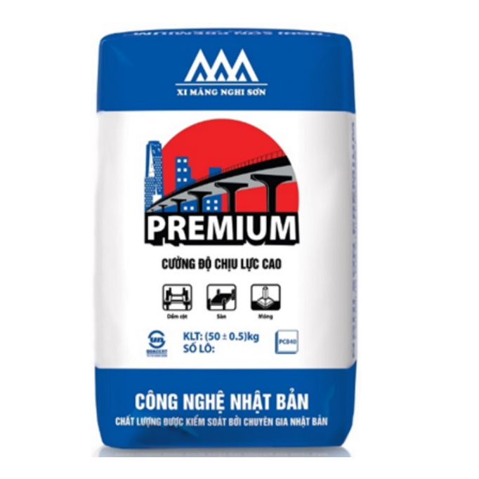 Xi măng bao Nghi Sơn PCB40 Premium
