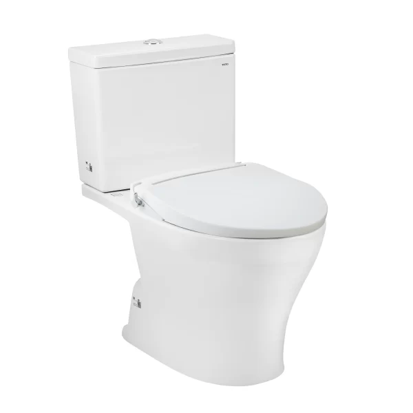 Bàn cầu 2 khối nắp rửa cơ TOTO ECOWASHER TCW07S