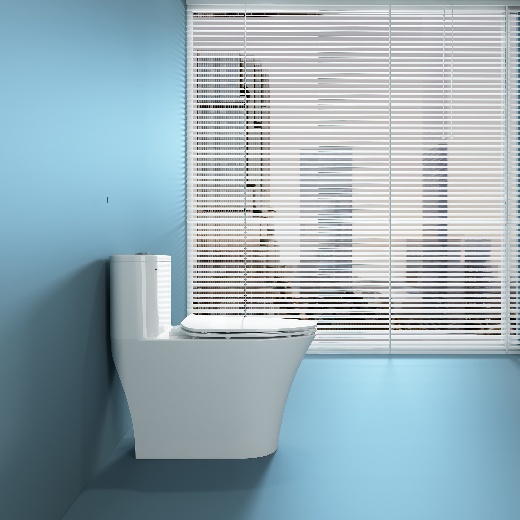 Bàn cầu một khối Viglacera V199 - Ảnh 3