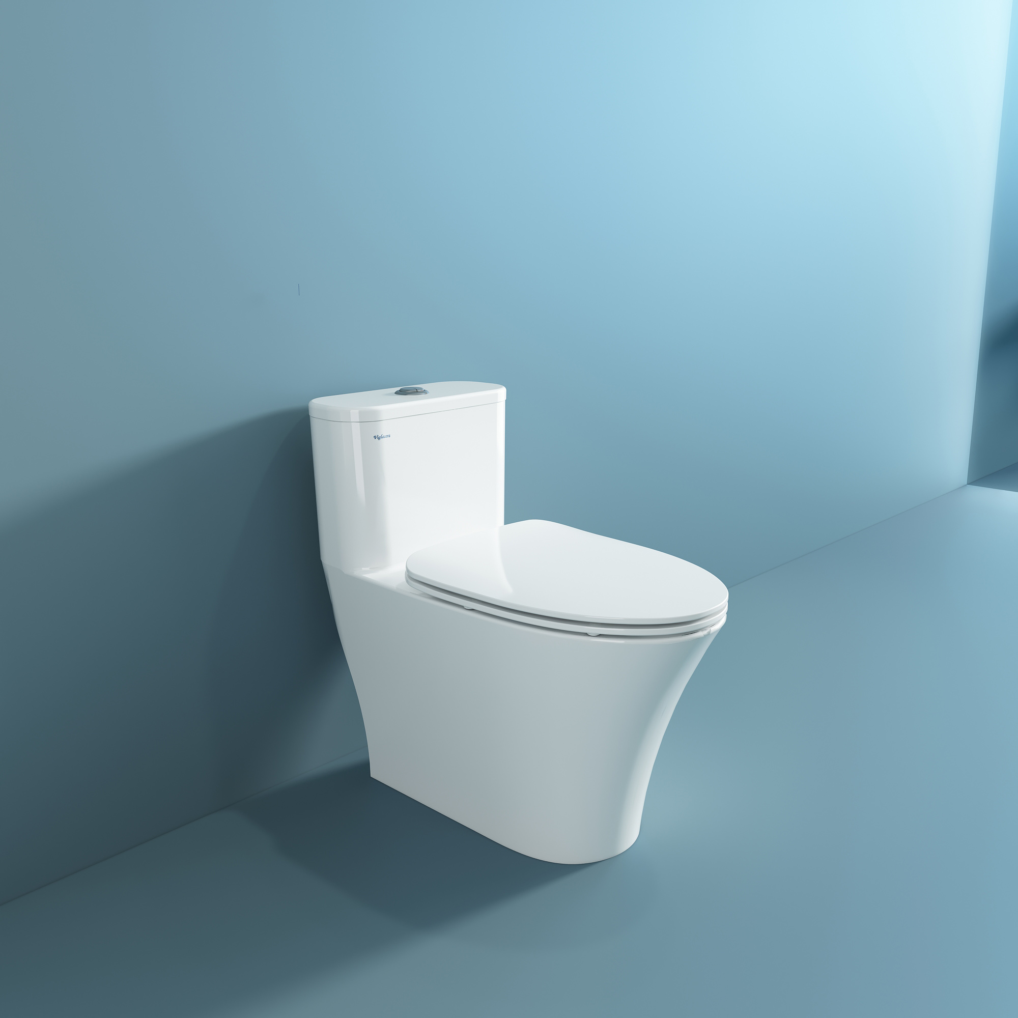 Bàn cầu một khối Viglacera V65 - Ảnh 5