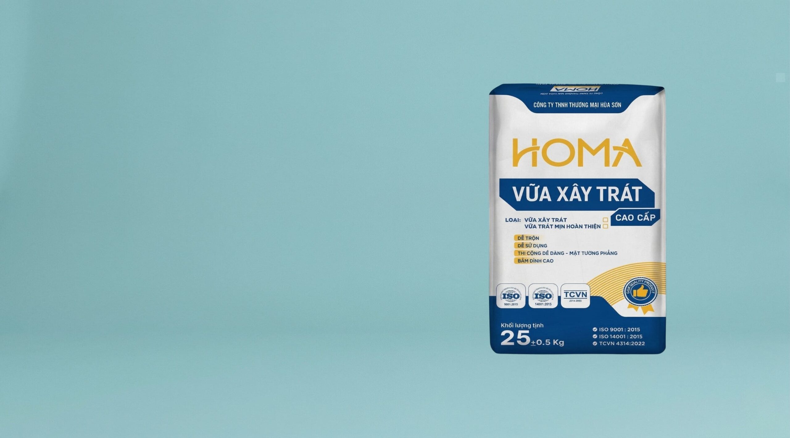 banner vữa xây trát homa 2026