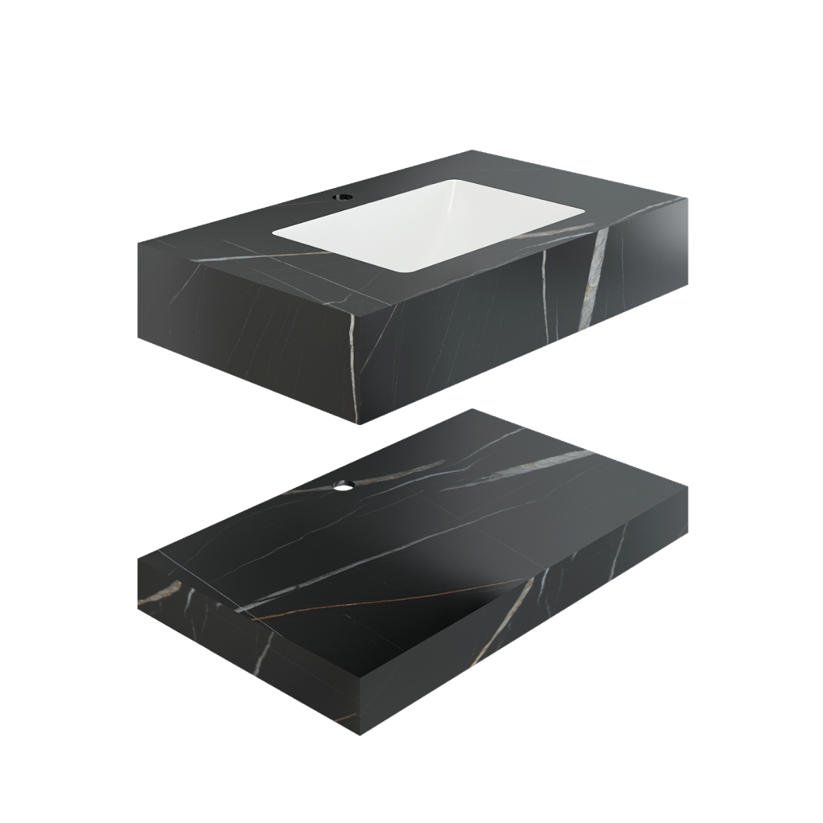 Chậu bàn đá 2 tầng Viglacera VI11 9GP01