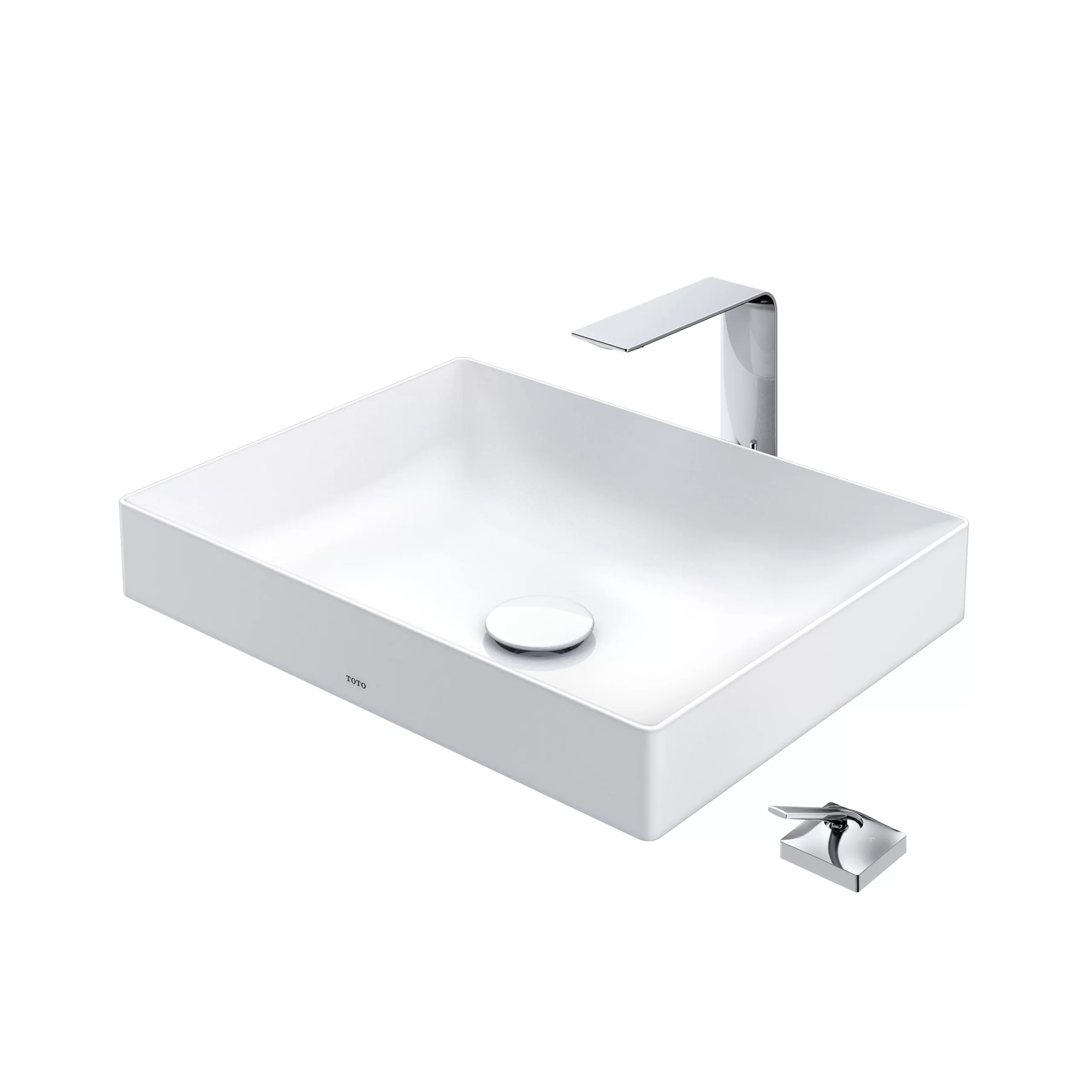 Chậu đặt bàn vành mỏng Linear Ceram TOTO LT4715G17