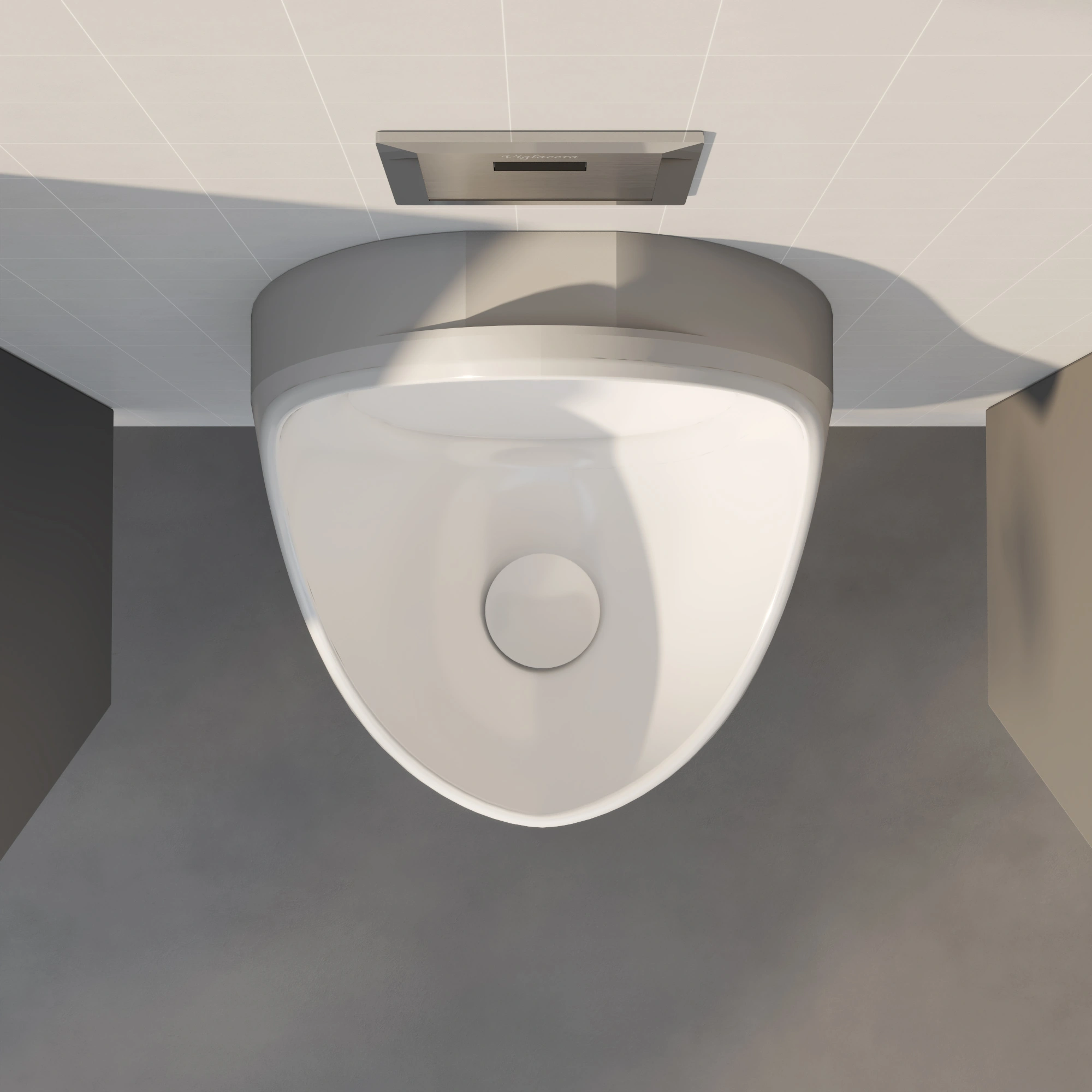 Tiểu nam treo tường cấp âm Viglacera T9 - Ảnh 2