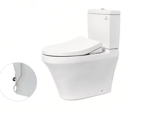 Bàn cầu 2 khối rửa nước lạnh CS948DE4 - TCW1211A TOTO
